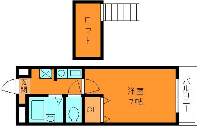 亀井参号館の間取り