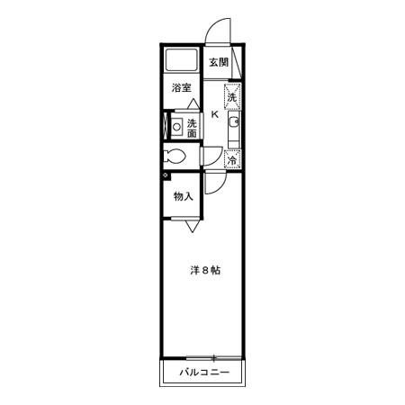 【間取り】 | ハーフムーン