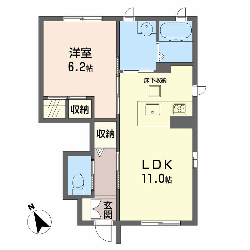セレーノ HIROの間取り
