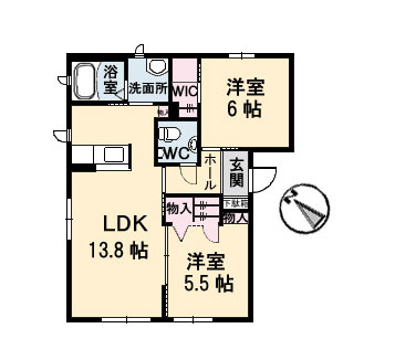 のぞみ古江の間取り