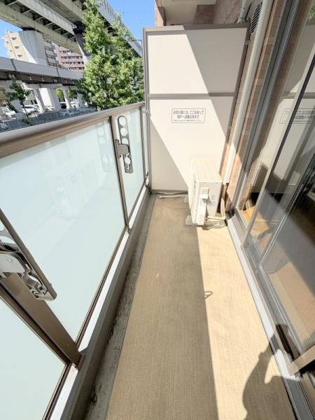 エグゼ大阪BAYのバルコニー