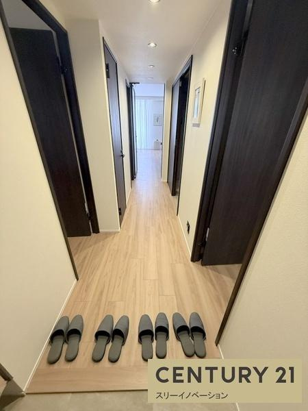キングマンション大阪ベイの玄関
