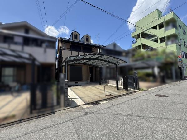 【前面道路含む現地写真】 | 全面道路：幅員約6.0ｍ！前面道路は交通量も少なく、安心してお住まい頂けます!