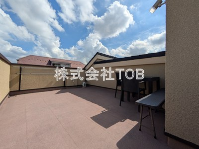 【バルコニー】 | 桜丘戸建-桜丘5丁目　定期借家3年-