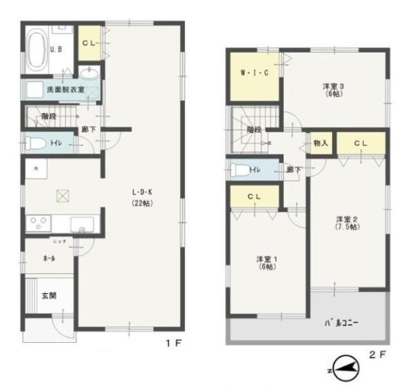 生駒郡三郷町立野北２丁目　一戸建