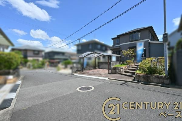 奈良市左京３丁目　一戸建の前面道路含む現地写真|■現地撮影写真■