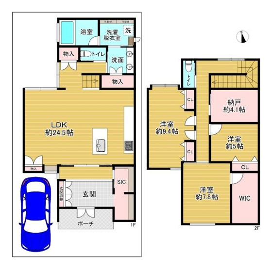 【間取り】 | 大阪市旭区大宮1丁目　中古戸建