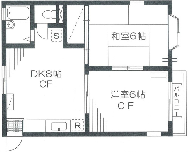 【間取り】 | メープルハイツ-砧6丁目-