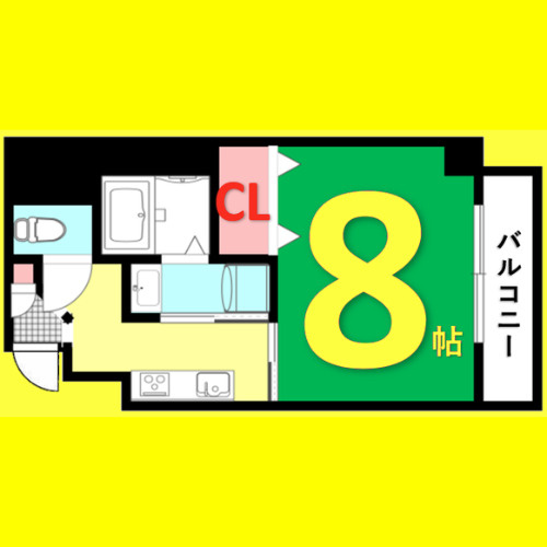 サン・錦本町ビル　名古屋市賃貸　仲介手数料無料の間取り