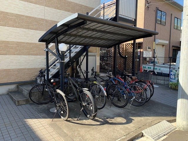 レオパレスグリーンハートのその他|駐輪場　原付＆自転車のみ駐輪可能
