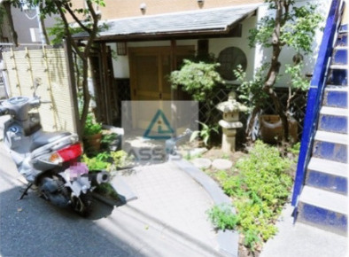 パークサイドハイツのエントランス