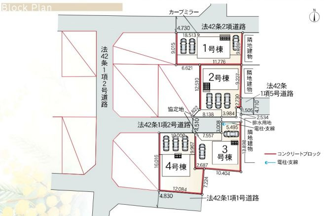 秦野市堀西新築戸建て　第25-2号棟の区画図|区画図「秦野市堀西新築戸建て」