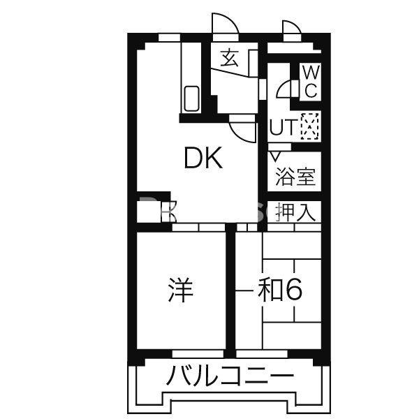 ヘルメス若宮の間取り