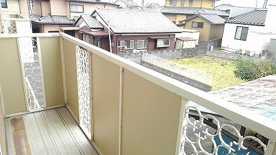 プラネットハウスのバルコニー
