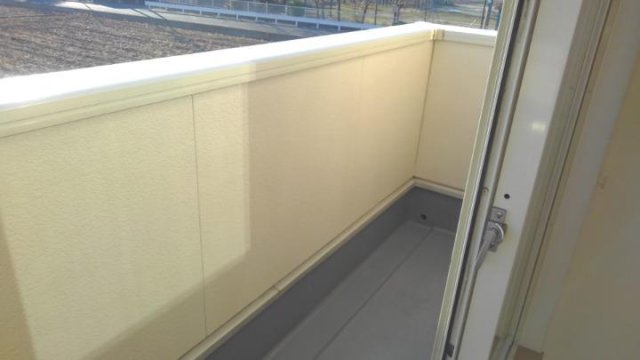 アマランスＥのバルコニー