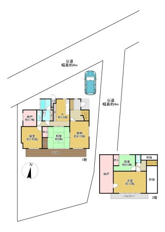 -三丁目不動産-　深谷市上柴町東3丁目　納戸付きの間取り