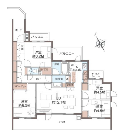 D'クラディアひばりヶ丘RESIDENCE
