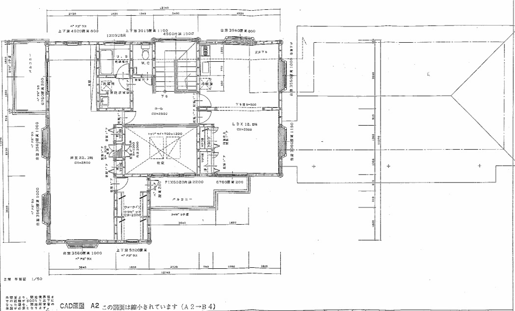 -三丁目不動産-　熊谷市船木台1丁目　二世帯住宅向きの間取り|2F