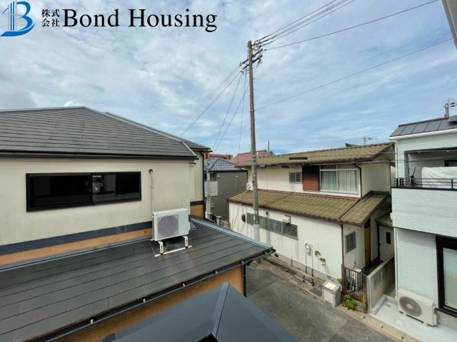 人丸小学校 区　JR朝霧駅徒歩10分　朝霧町１丁目　新築戸建の前面道路含む現地写真