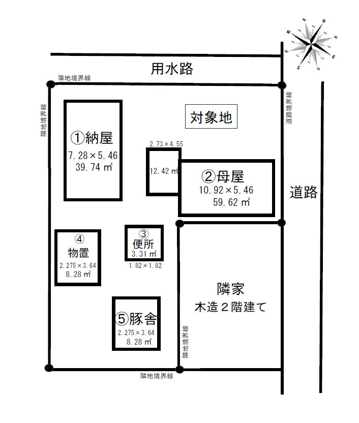 群馬県渋川市川島 古屋付土地