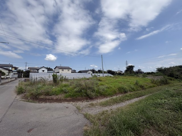 富岡市宮崎の売地の外観