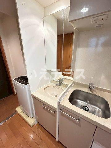 エステムコート神戸県庁前Ⅲフィエルテの洗面所