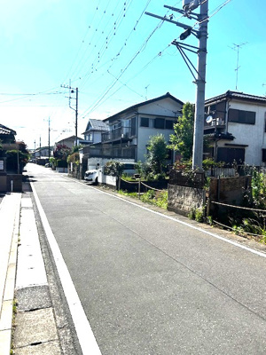 【前面道路含む現地写真】 | 土地　JR横浜線　相原駅　相原3