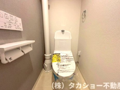 【トイレ】 | 東建検見川マンション　B棟 | コンパクトで使いやすいトイレです