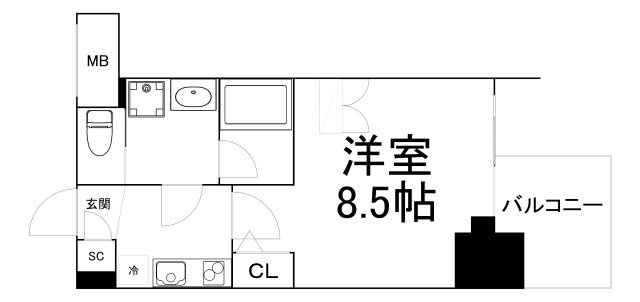 【間取り】 | コンフォリア・リヴ大阪本町
