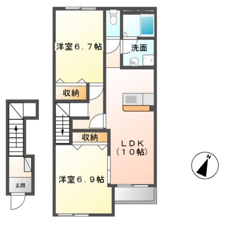 アヴァンティの間取り