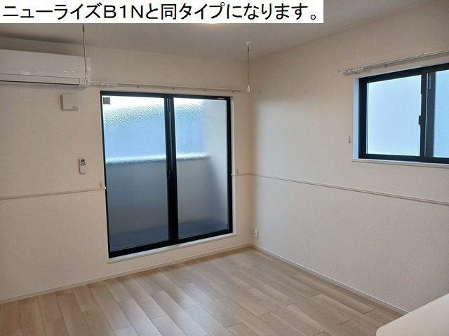 壬生町中央町アパートＡの居間・リビング