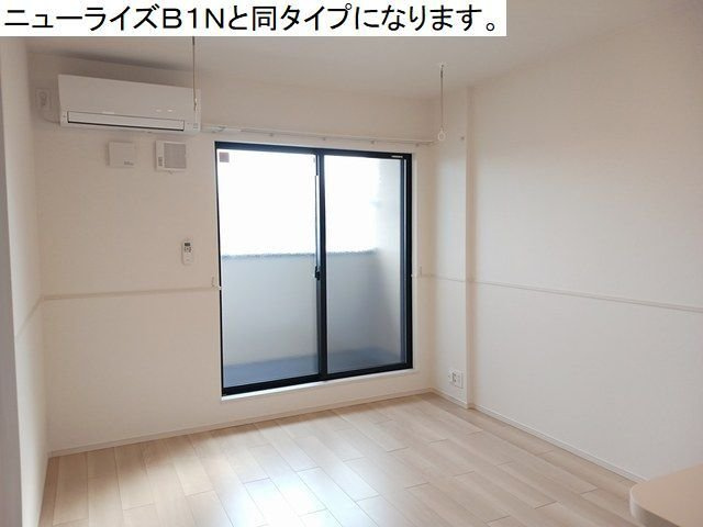壬生町中央町アパートＡの居間・リビング