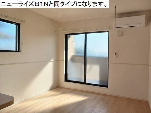壬生町中央町アパートＡの居間・リビング