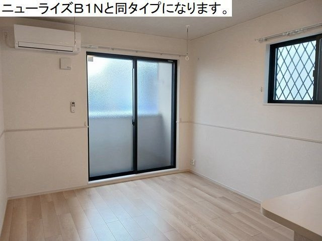 壬生町中央町アパートＡの居間・リビング