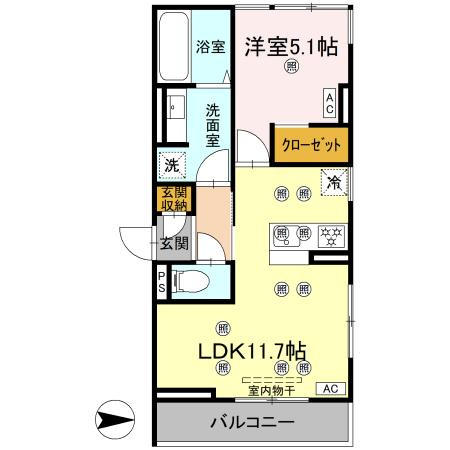 【間取り】 | アナシエ朝美