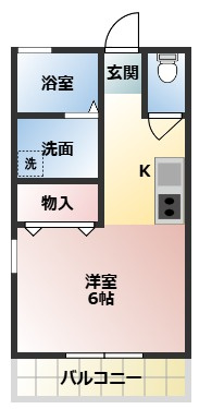 【間取り】 | メゾンド･スリシエⅡ　Ｄ棟