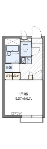 【間取り】 | レオパレス六条