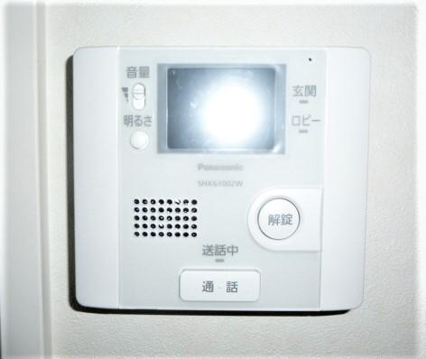 府中市清水が丘２丁目のアパートのセキュリティ