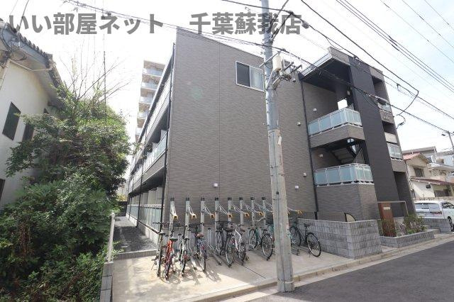グレイス千葉中央Ⅱの外観|外観は落ち着いています