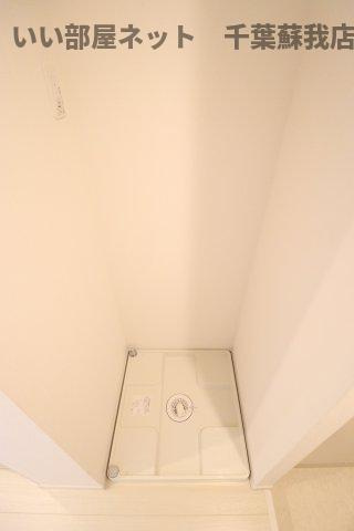 グレイス千葉中央Ⅱの洗面所|洗濯機置場