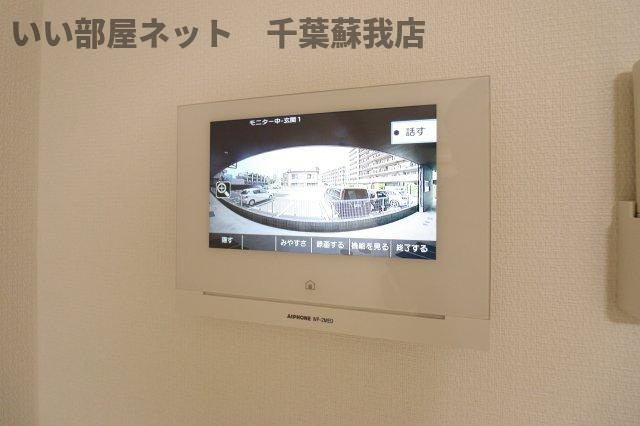 グレイス千葉中央Ⅱのセキュリティ|TVモニターホン付きでセキュリティ面も安心！