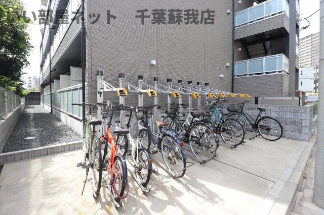 グレイス千葉中央Ⅱのその他共用部分|駐輪場