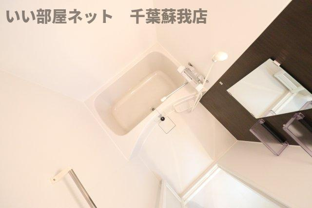 グレイス千葉中央Ⅱの浴室|落ち着いた空間のお風呂です