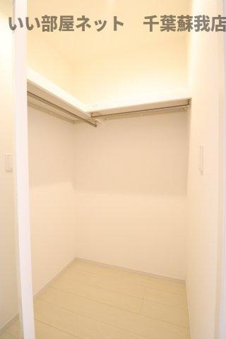 グレイス千葉中央Ⅱの収納|憧れのウォークインクローゼット！