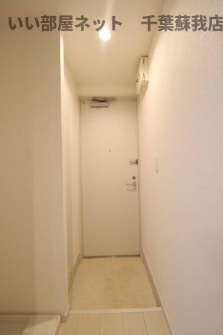 グレイス千葉中央Ⅱの玄関|落ち着いた玄関です