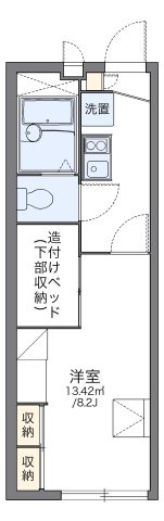 【間取り】 | レオパレスソレイユ富木