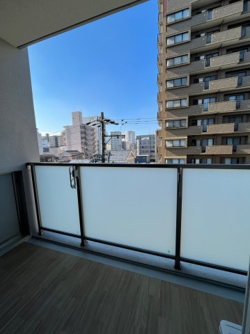 エスリード金山エクセア　名古屋市賃貸　仲介手数料無料のバルコニー