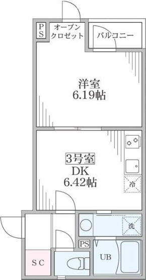 【間取り】 | アンベリール北小岩