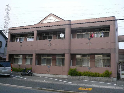 【外観】 | コーポエクセル | 外観写真（昼）