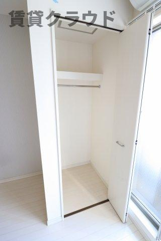 グランコンフォール本千葉Ⅰの収納|便利な収納スペースです